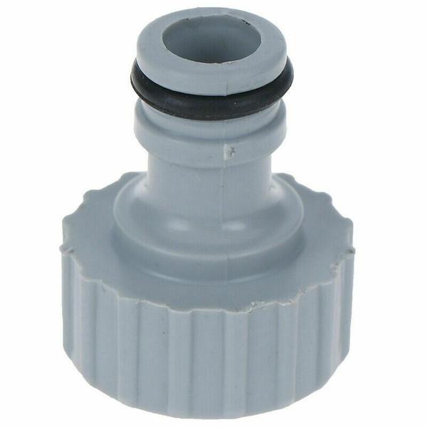 Neuer IBC-Adapter S60X6 mit 1/2 Auslaufhahn für Regentonne und Regenwassertank