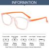 Online Classes Eye Protection Kids Glasses Comfortable Eyeglasses Ultra Light Frame Anti-blue Light