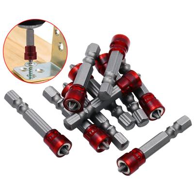Schraubendreher-Bits, magnetisch, Sechskantkopf, Stahl, rutschfest, PH-Schraubendreher-Bits für Elektroschrauber