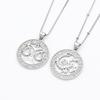 Zodiac Constellation Pendant Necklace for Men and Women - Elegant DIY Jewelry Accessory