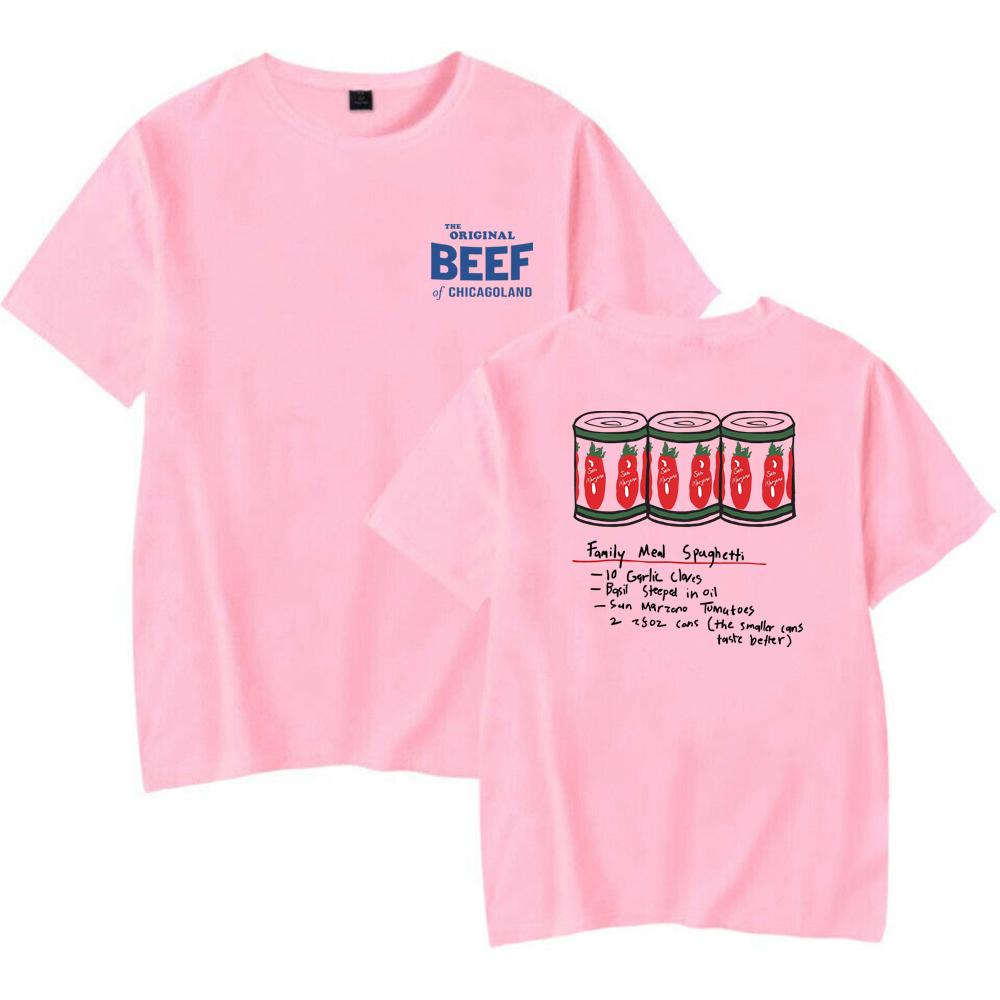 

The Bear TV Series Tshirt The Original Beef of Chicagoland Shirt Family Meal Spaghetti Shirt Unisex Short Sleeves Top Fans Gift 3XL