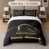 Custom Bedding Set Brisbane Broncos Pattern, Print Name Text 1 Duvet Cover Plus 2 Pillowcases Home Textile