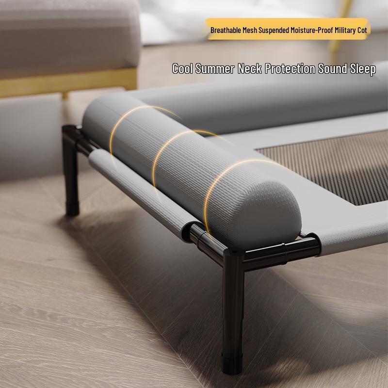 Universal Pet Bed: Foldable, Breathable, Off-Ground, Removable & Washable for Cats & Dogs in All Seasons