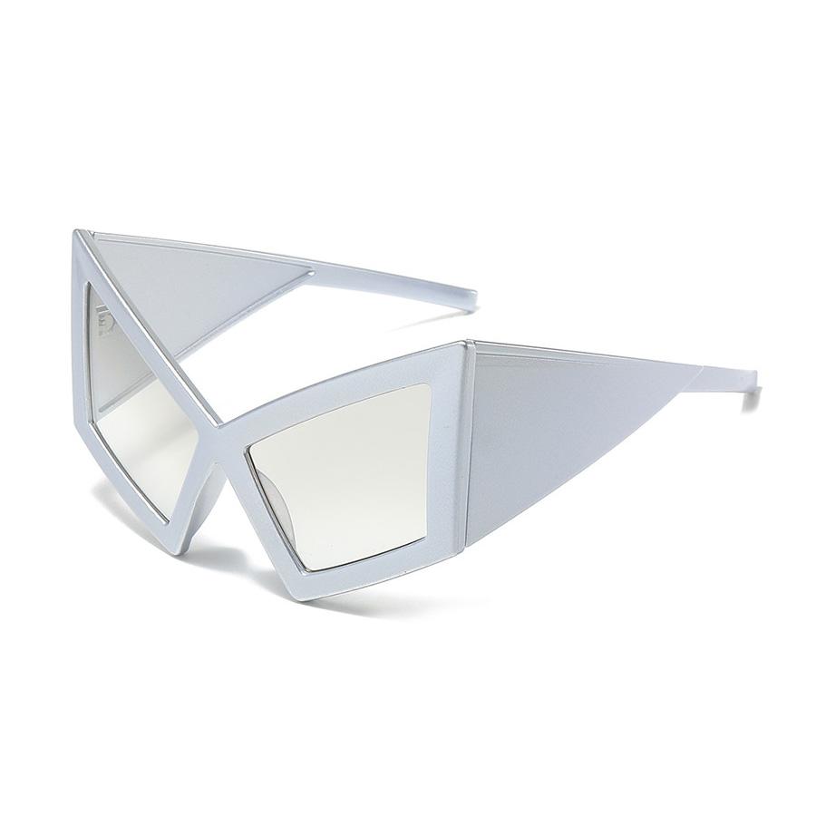 Oversized Frame Cat Eye Women's Sunglasses Personalized Trendy Hip-Hop Beach Accessories Bohemian Style Party Glasses