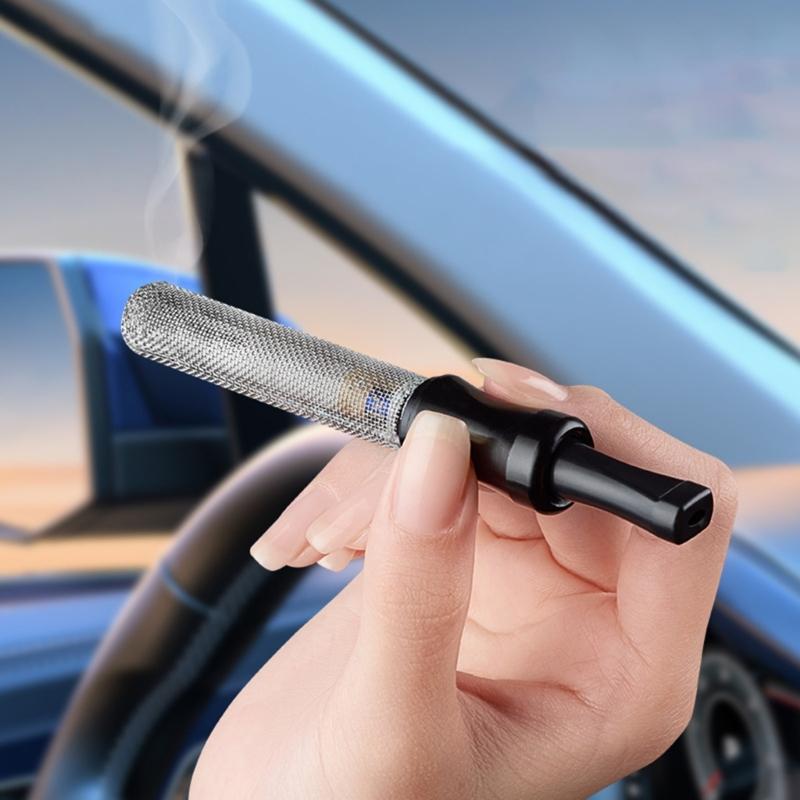 Ashtray Cigarette Holder Anti-dirty AshCollection Cigarette Filter For Car Use Car Dustfree Ashtray Gift for Men