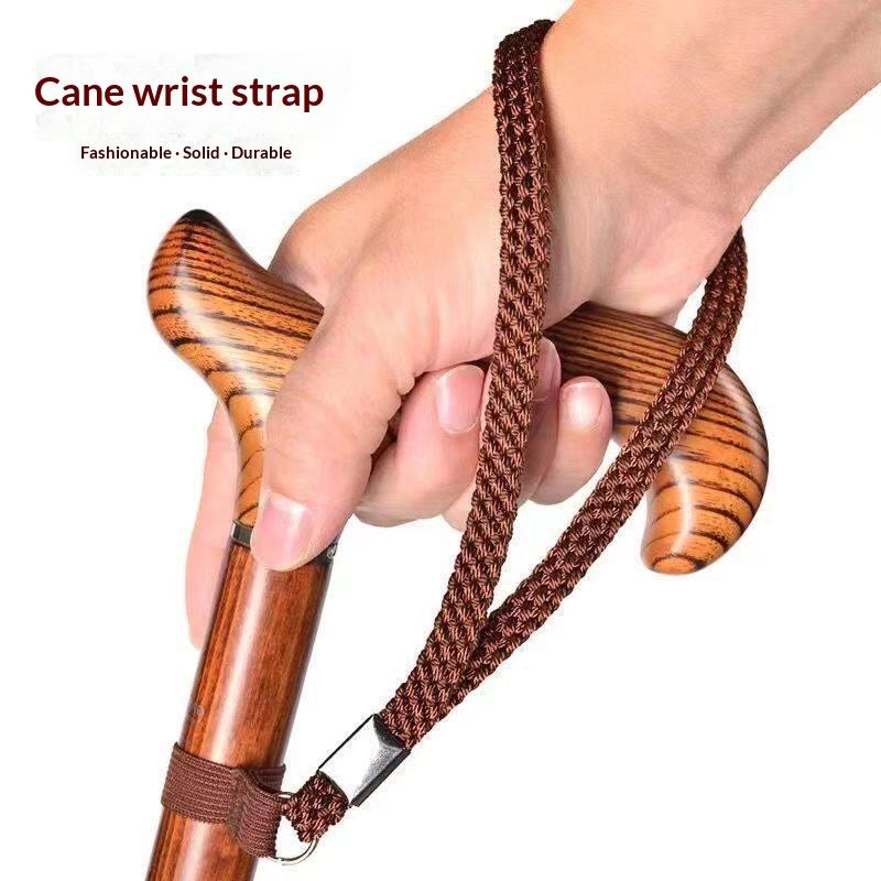 1Pcs Anti-Lost Universal Lanyard Wear-Resistant Walking Stick Wrist Straps For Seniors Outdoor Travel