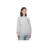 Li-Ning Daily Gold Pure Color Rabbit Print Pullover Crew Neck Sweatshirt Unisex Tops Floral-Grey Tile-Grey AWDT237-1