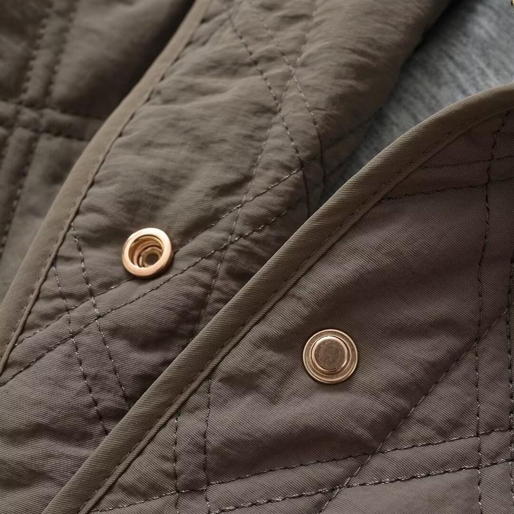 Women's Autumn/Winter 2024 Versatile Hooded Cotton Jacket