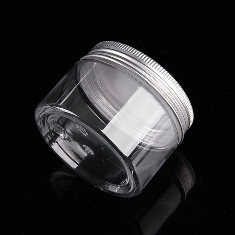 Bouteille de Stockage Cosmétique Pot en Étain Contenant à Bouchon en Aluminium Pot Vide 30-250ML