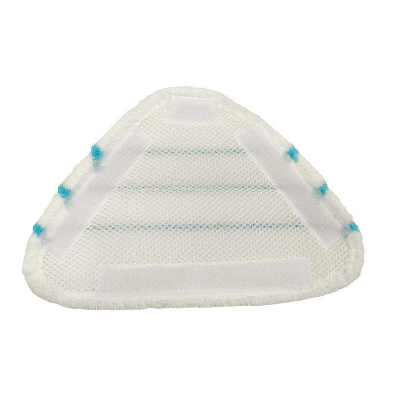 Compatible Triangle Mop Head for H2O Steam Mop - Hook-and-Loop Fiber Cleaning Pad Replacement