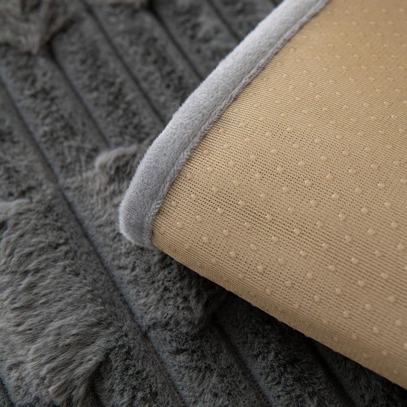 New Autumn and Winter Sofa Cushions, Plush Sofa Cushions, Thickened Warm Sofa Towels, Winter Simple Warm Sofa Cushions