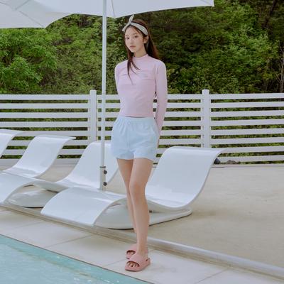 Water Women's 3-Part Leggings Boardshorts White (S25MWWSP09)