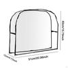 Barber Salon Chair Back Cover PVC Professional Clear Prevents Damage Protector