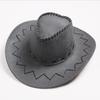 New Fashion Western Cowboy Hat Large Brimmed Hat for Men or Female Bucket Hat  Women Hat