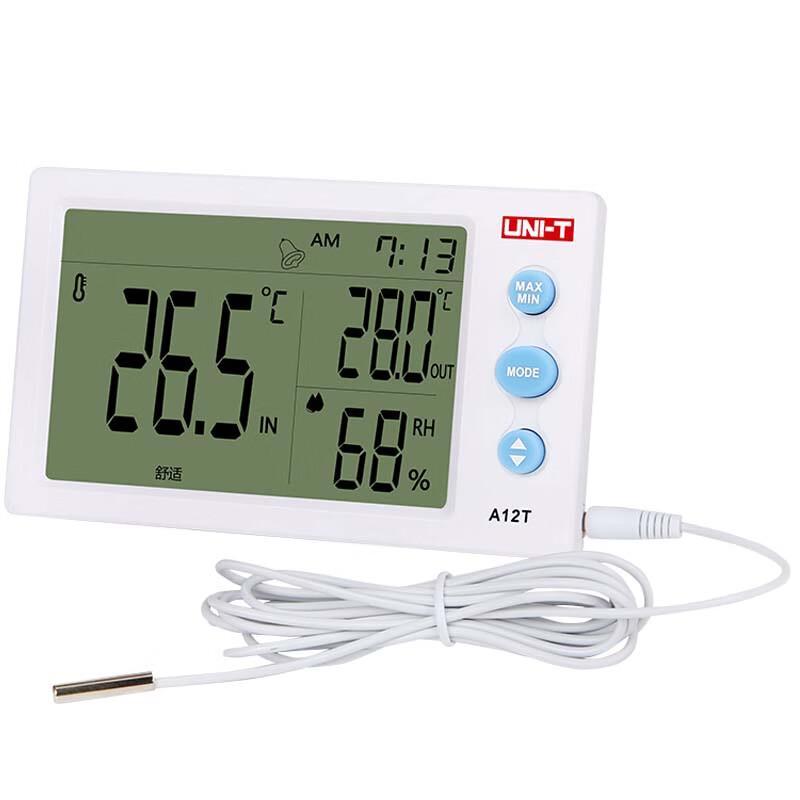 UNI-T A12T Dual Channel Digital Thermo-Hygrometer