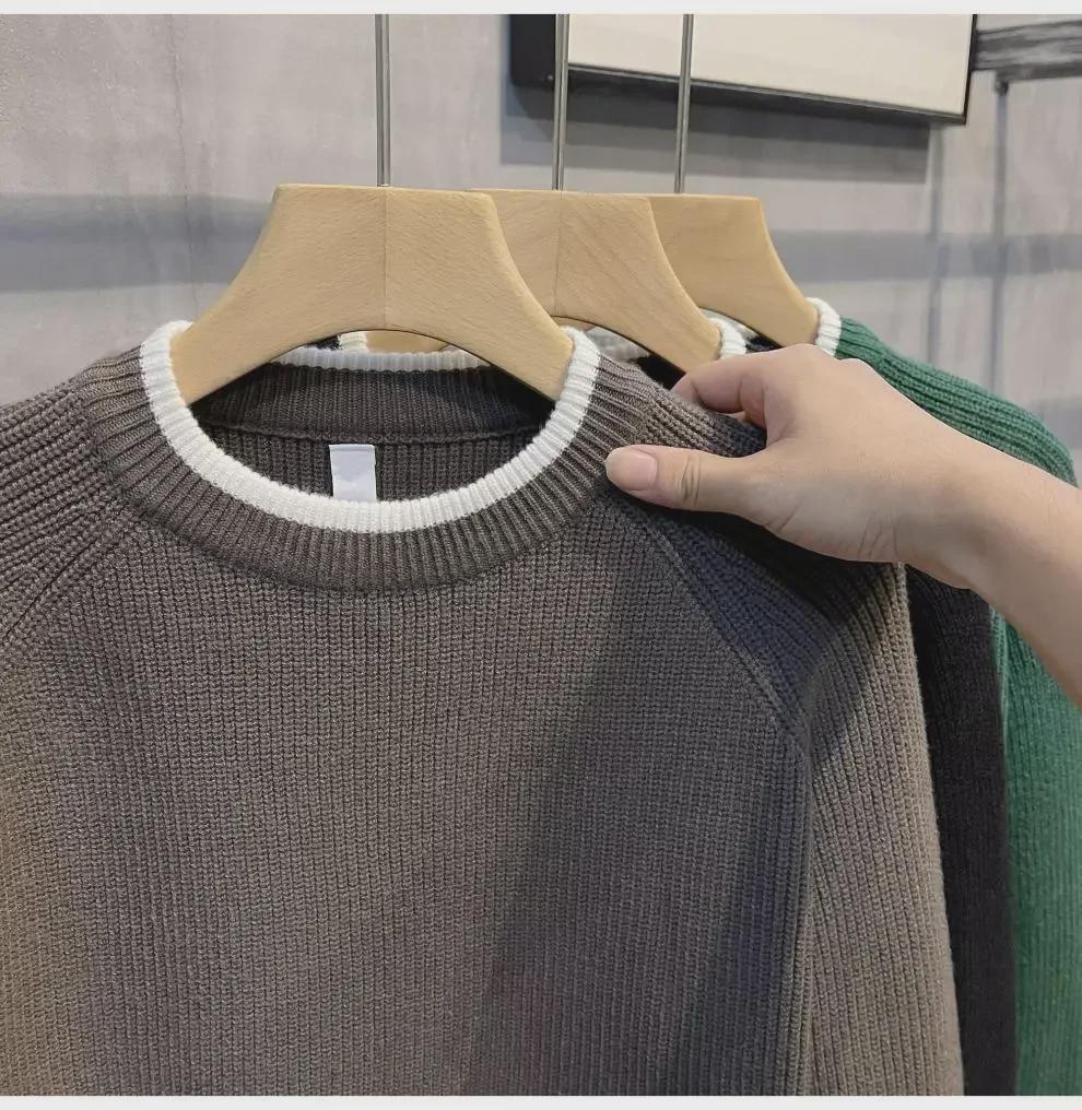 Men's Trendy Winter Sweater: Versatile, Slim Fit, Cool & Handsome Design for Teenagers