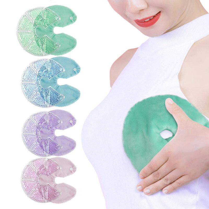 1Pcs Petal Design Breast Therapy Pads Ice Compress Reusable Breastfeeding Gel Pads Ice Pack Pain Relief Patch