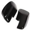 1 Pair Door Rear View Mirror Cover Side Glossy Black Wing Mirror Cap Replacement For Land Rover