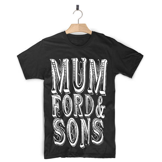 New: MUMFORD SONS Logo Officially Licensed Concert T-Shirt S