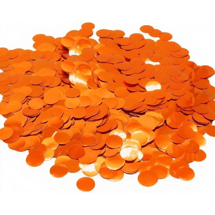 Multi Color Round Foil Confetti Beautiful Rainbow Metallic Table Confetti Glitter for Fill Balloons, Wedding,Birthday,Party,Festival