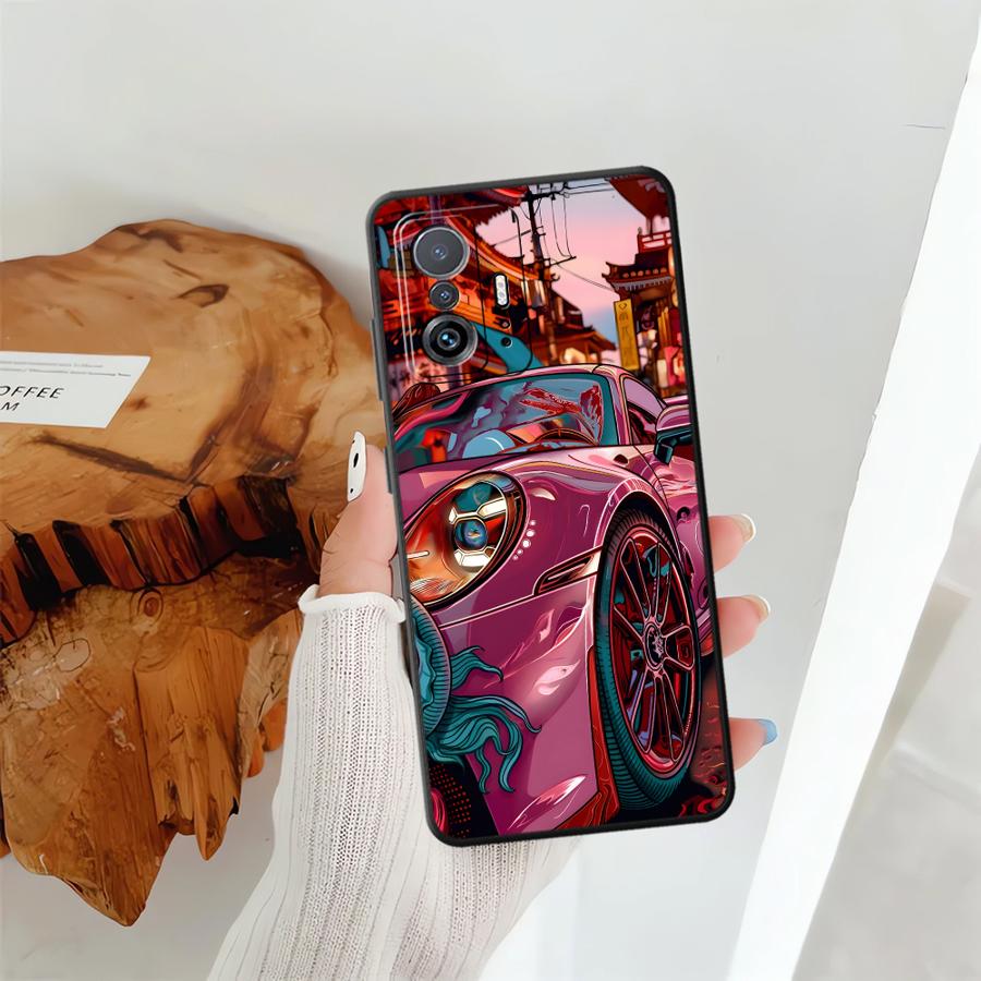 Cool Car Funda Phone Cover Case for Xiaomi Mi 12X 12 14 13 Lite 11T 11 12T Pro 10T