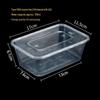 Disposable Square Plastic Food Containers