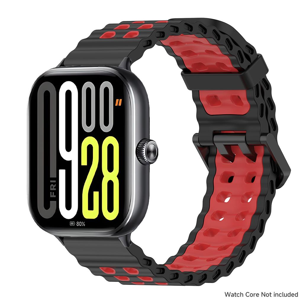 For Redmi Watch 6 5 4 Strap Silicone Wristband For Xiaomi Mi Band 8/9 Pro Band Correa Sport Bracelet Replacement Accessorie