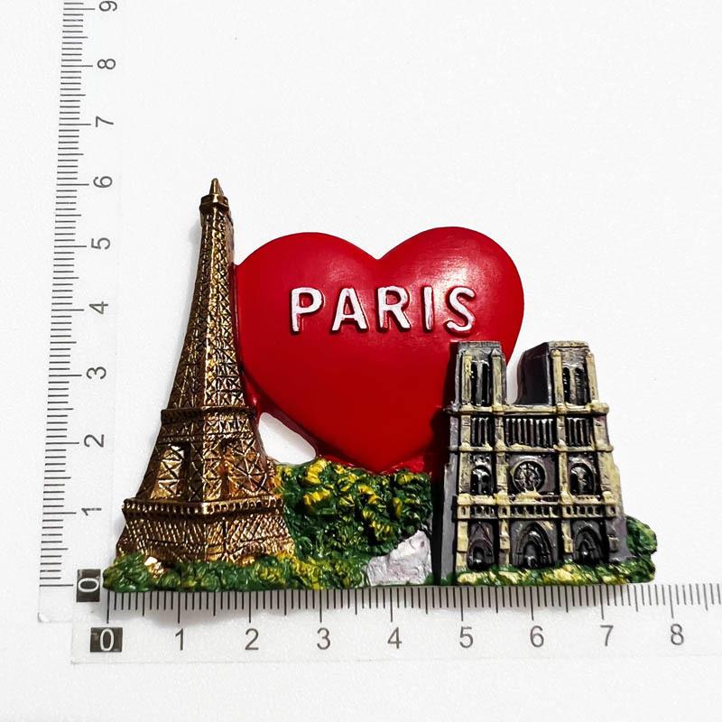 Frankreich Tourismus Souvenirs Kühlschrankmagnete Wohnkultur Tahiti Paris Reisen Kühlschrank Magnetische Aufkleber Hochzeitsgeschenke