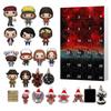 Stranger Things Advent Calendar 24 Day Christmas Countdown Box Multi-Functional Holiday Decorations for Kids Rooms Cars And Parties Festive Gift