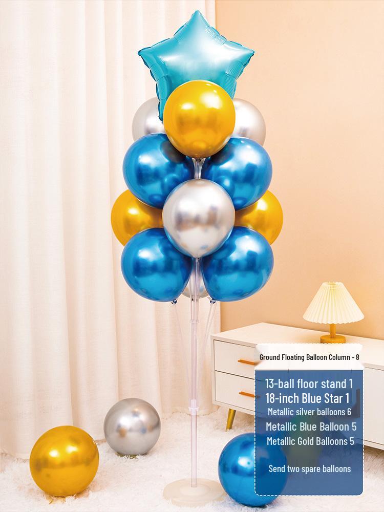 Luminous Floating Table Balloon Heart Decor for Birthday & Banquet
