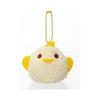IWAYA Nagoya Cochin Chick Pudding Piyorin Fluffy Mascot ST Mark Certified Ages 6+ Nagoya Specialty Ball Chain Mascot Size Width Approximately 6cm