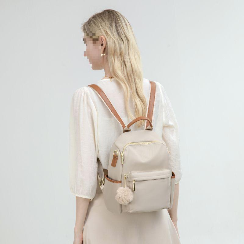 2025 Women's Oxford Cloth Backpack: New Korean Style, Versatile, Fashionable, Large Capacity, Anti-Theft Schoolbag
