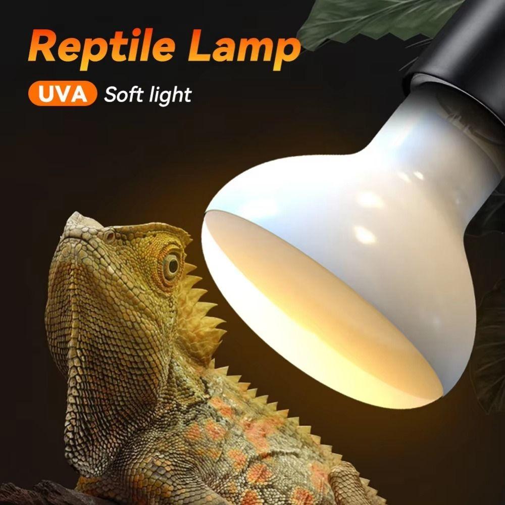 110/220V Daylight Heat Bulb 25/50/75/100W Basking Light Pet Daylight Lamp Lizard Habitat