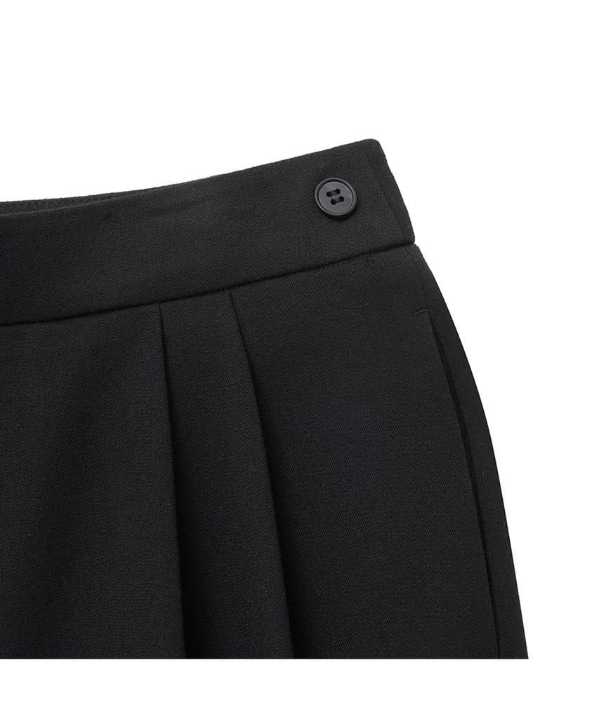 IOLO Women'S Double-Pleated Carrot Pants_Black