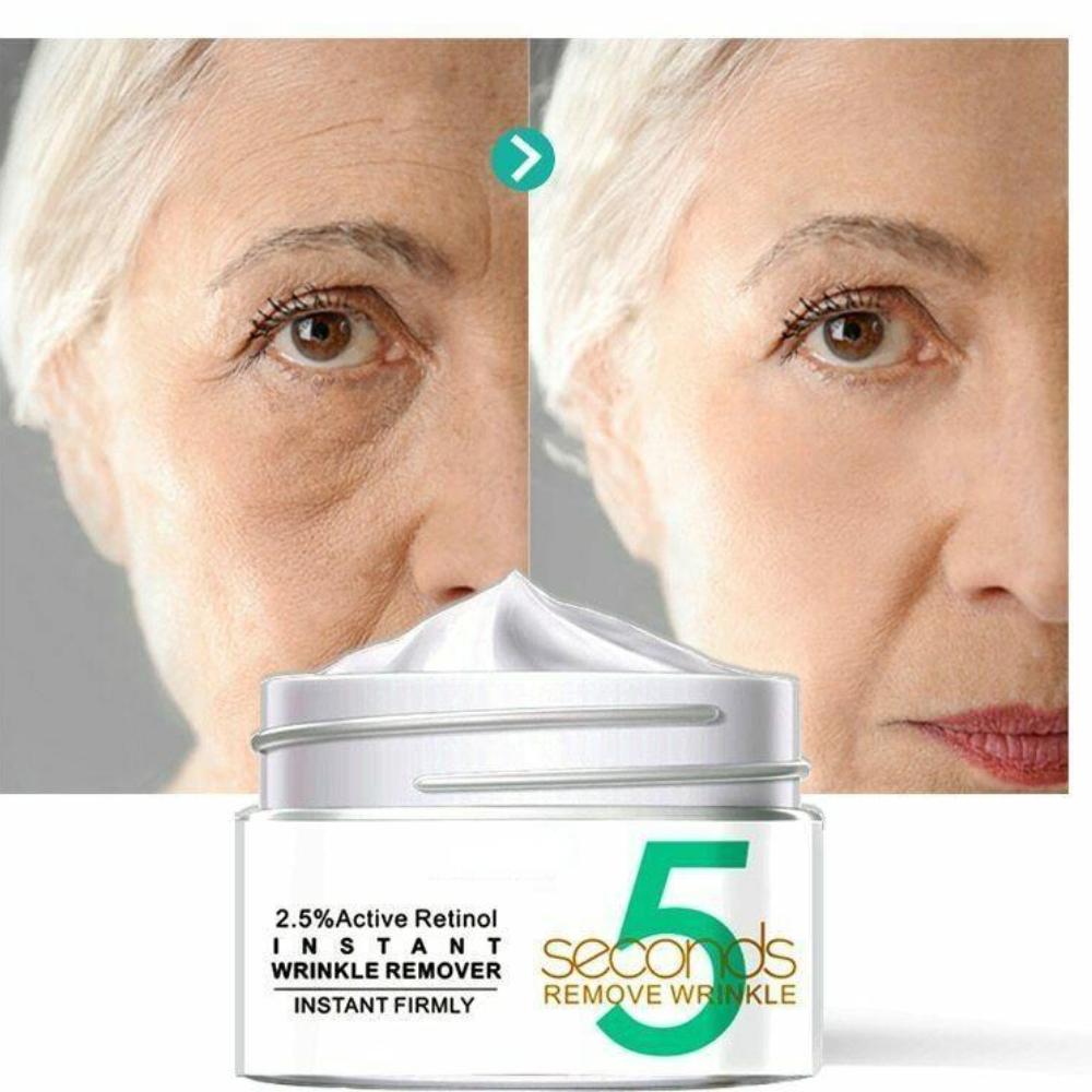 5 secunde pentru îndepărtarea ridurilor Cremă de față anti-îmbătrânire instantanee Întărirea pielii Fermitate
