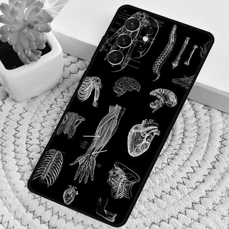 X-Ray Human Anatomy TPU Phone Case For Samsung Galaxy Note 10 Pro S26 S25 S24 S23 S22 Ultra Plus S21 FE S20 Shockproof Cover