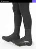 Unisex Windproof Waterproof Cycling Shoe Covers - Warm High-Top Elastic Fit for Road Biking