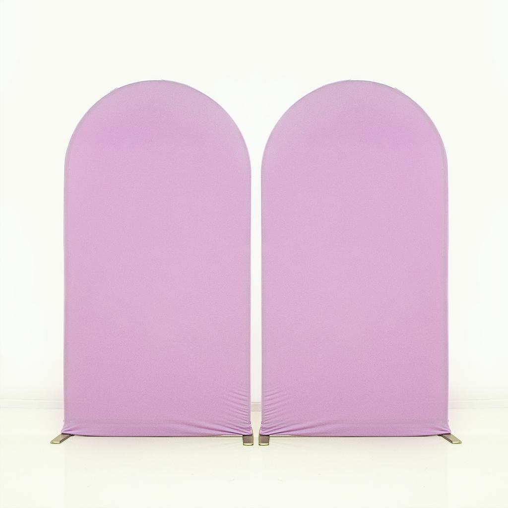Kolorowe Tło Łukowe Pokrycie Materiałowe na Spandexowy Dopasowany Stojak Łukowy na Przyjęcia Urodzinowe i Weselne, Różne Kolory, Łatwe do Dopasowania