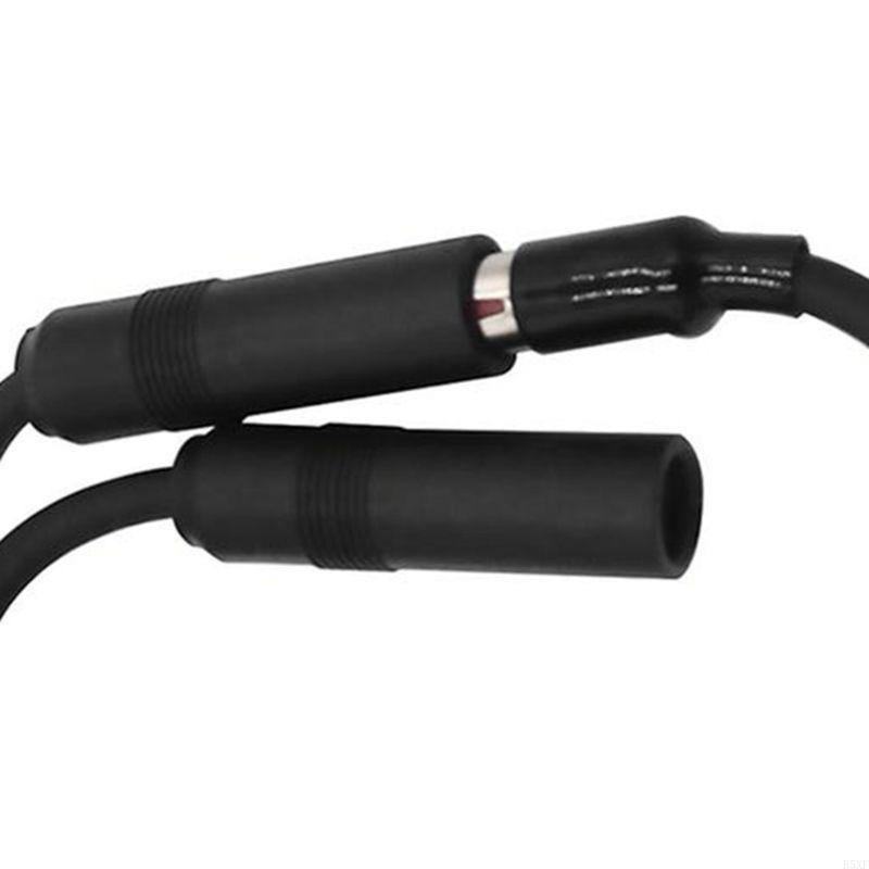 2025 New 1 For 2 Car Antenna Cable Adapter Aluminum Plug Car Special Radio Antenna Aerial