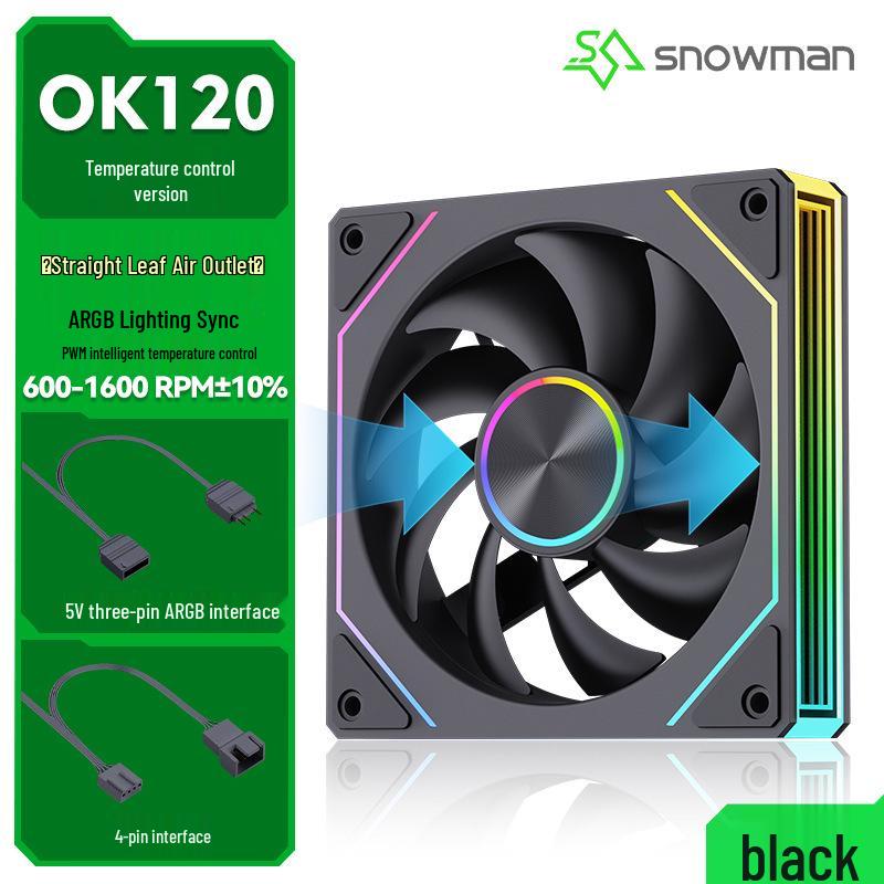 Ice Man 12cm ARGB PWM Silent Prism 8pro Cooling Fan
