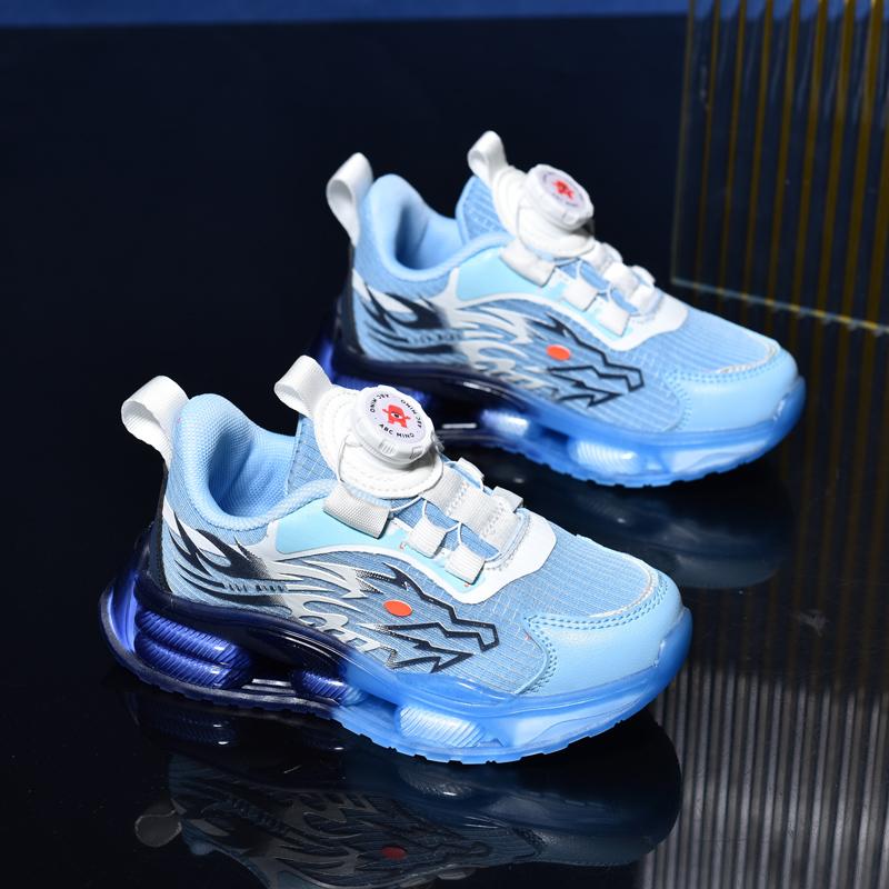 

TUINANLE Детские кроссовки с рисунком орла, амортизирующая противоскользящая обувь для мальчиков, баскетбольная обувь для подростков, теннис 37