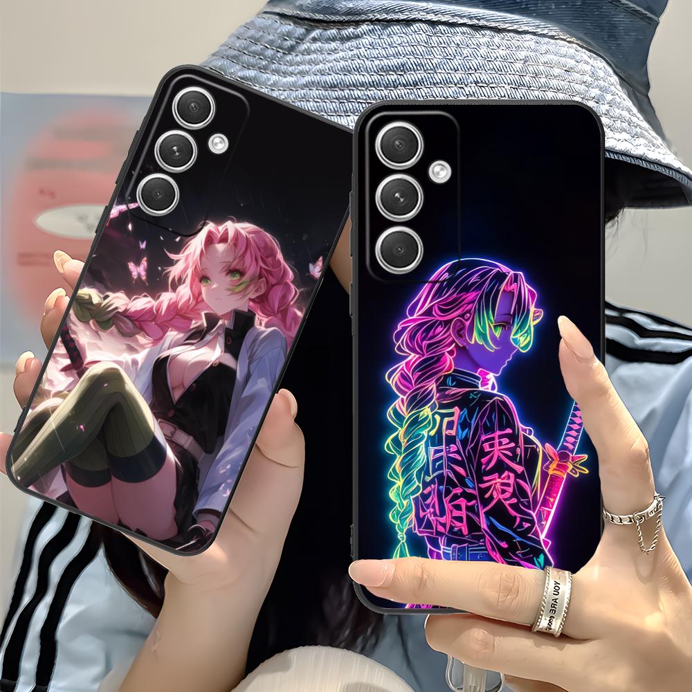 Demon Slayer Mitsuri Phone Case for Samsung Galaxy S25 S24 S23 S22 S21 S20 Note20 Plus FE Ultra Colour Protective Pretty Luxury