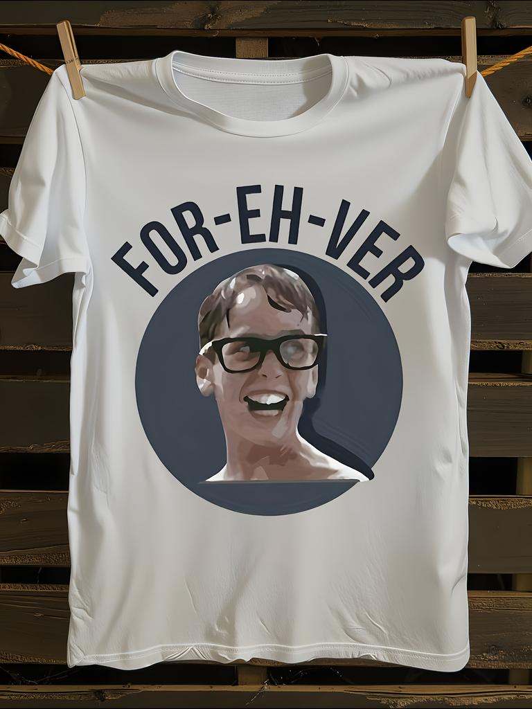 Funny "FORE-EH EVER" Squints Sandlot Graphic Tshirt