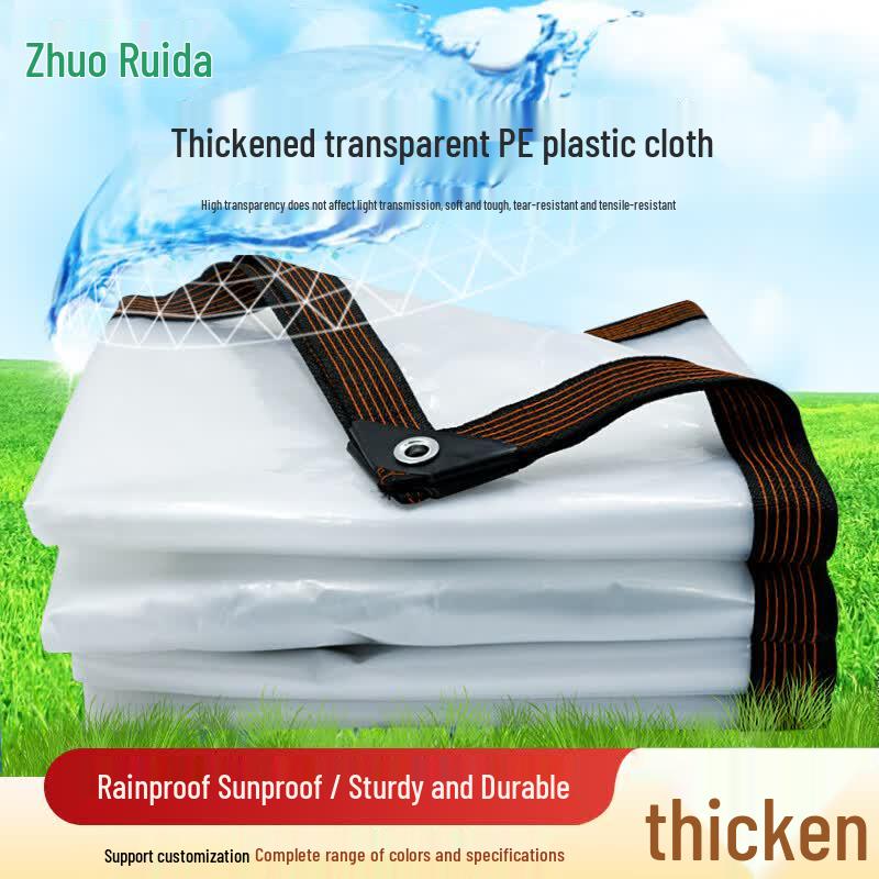 Zhuoreda Heavy-Duty Outdoor Waterproof PE Tarp