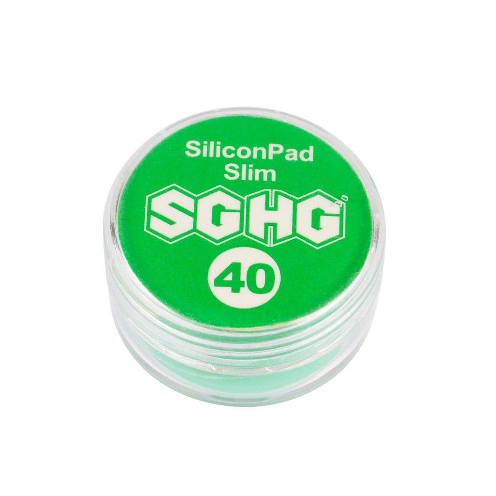 Spin Gear SGHG Slim Yo-Yo Pads (40 Härte, Grün, 10er-Packung)