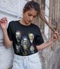 Retro HELLOWEEN Band Konzert 70er 80er 90er Damen T-Shirt Bio-Baumwolle