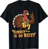 Funny Turkey Is So Rizzy Thanksgiving Meme 67 T-Shirt