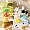 Montessori Sinnes-Beschäftigungsbrett Stecker Spielzeug Kinder Simulation Stecker Steckdose Mit Licht Ton Formen Zuordnung Frühe Fähigkeiten Entwicklungsspielzeug