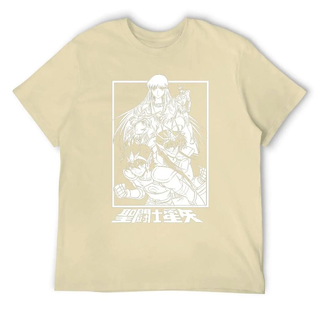SAINT SEIYA Classic For Sale Round Neck T-shirt Movement Tees Top Quality Funny Novelty Travel USA Size