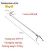 Telescopic Stainless Steel Fish, Shrimp, and Eel Catcher Hook